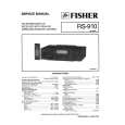 FISHER RS910 Service Manual