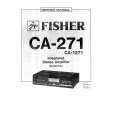 FISHER CA271 Service Manual
