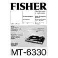 FISHER MT-6330 Owners Manual