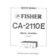 FISHER CA-2110E Service Manual