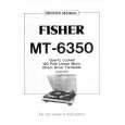 FISHER MT6350 Service Manual