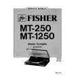 FISHER MT1250 Service Manual