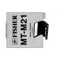 FISHER MTM21 Service Manual